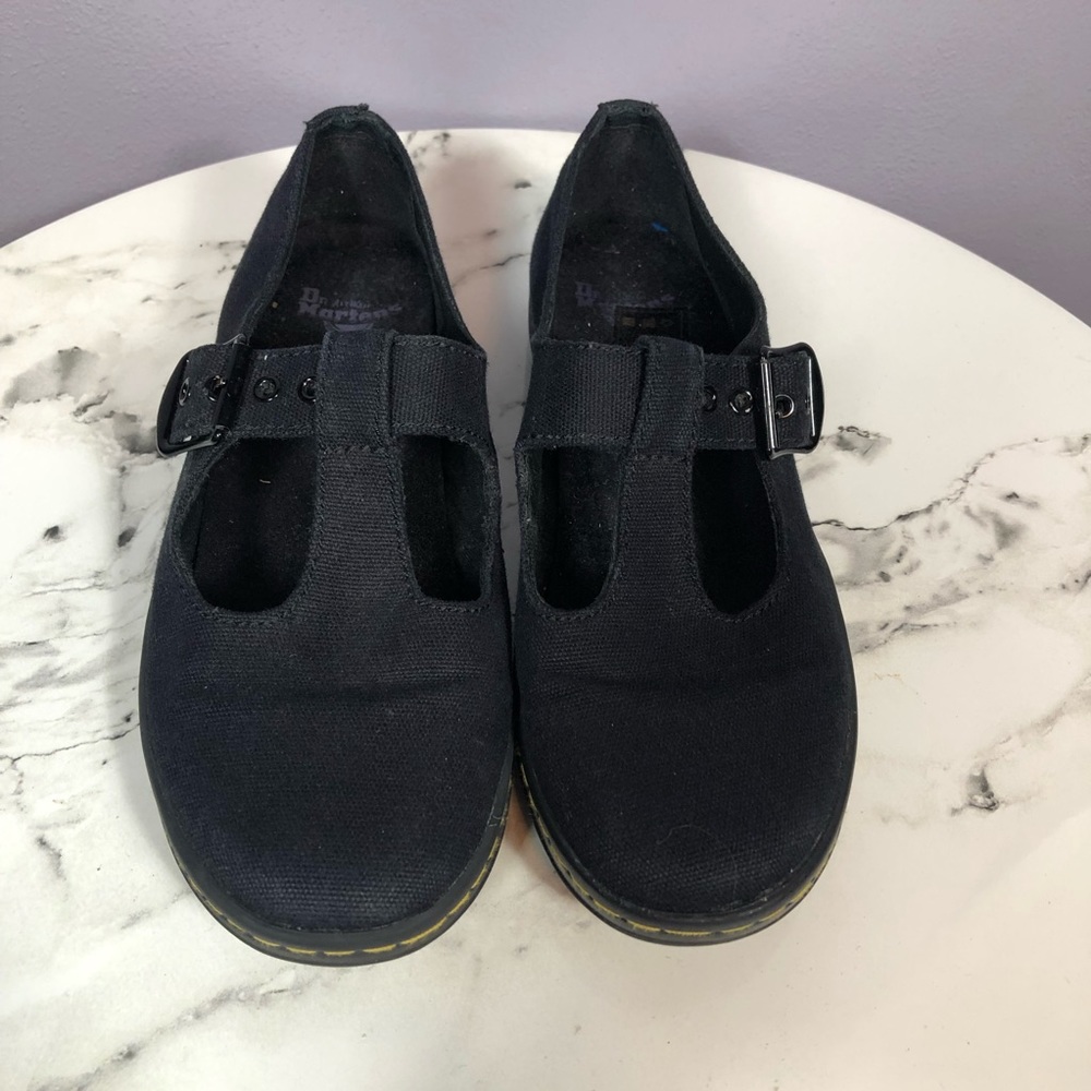 Dr. Martens WoolWich Canvas Mary Janes Size 7